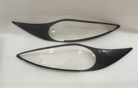 Ford Fiesta Carbon Headlight shields 09-15