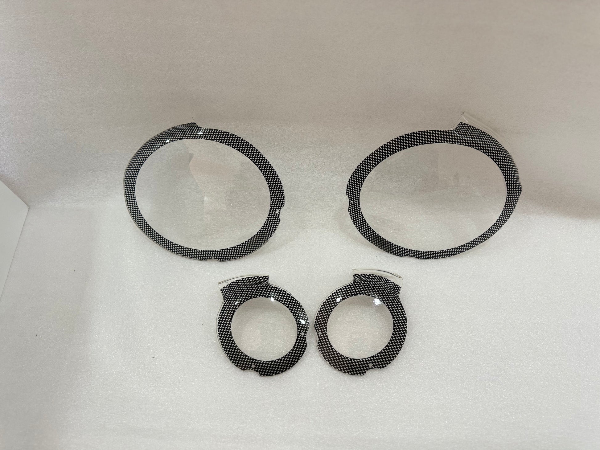 Polo 02-05 Carbon Headlight shields