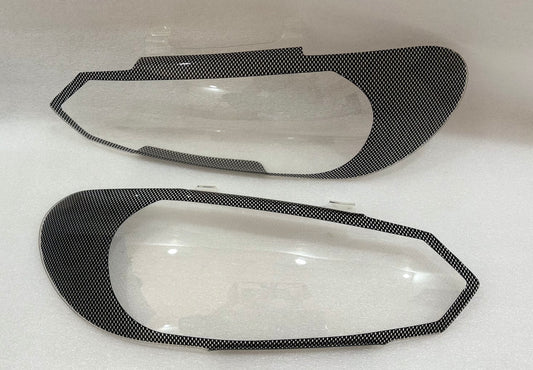 Golf 6 carbon Headlight Shields