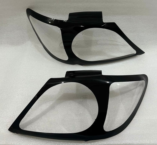 Toyota Hilux Gloss Black Headlight shields 2005-2010