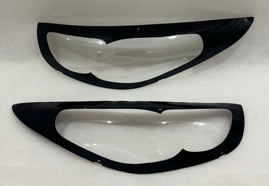 Hyundai IX35 10+ Gloss Black Headlight Shields
