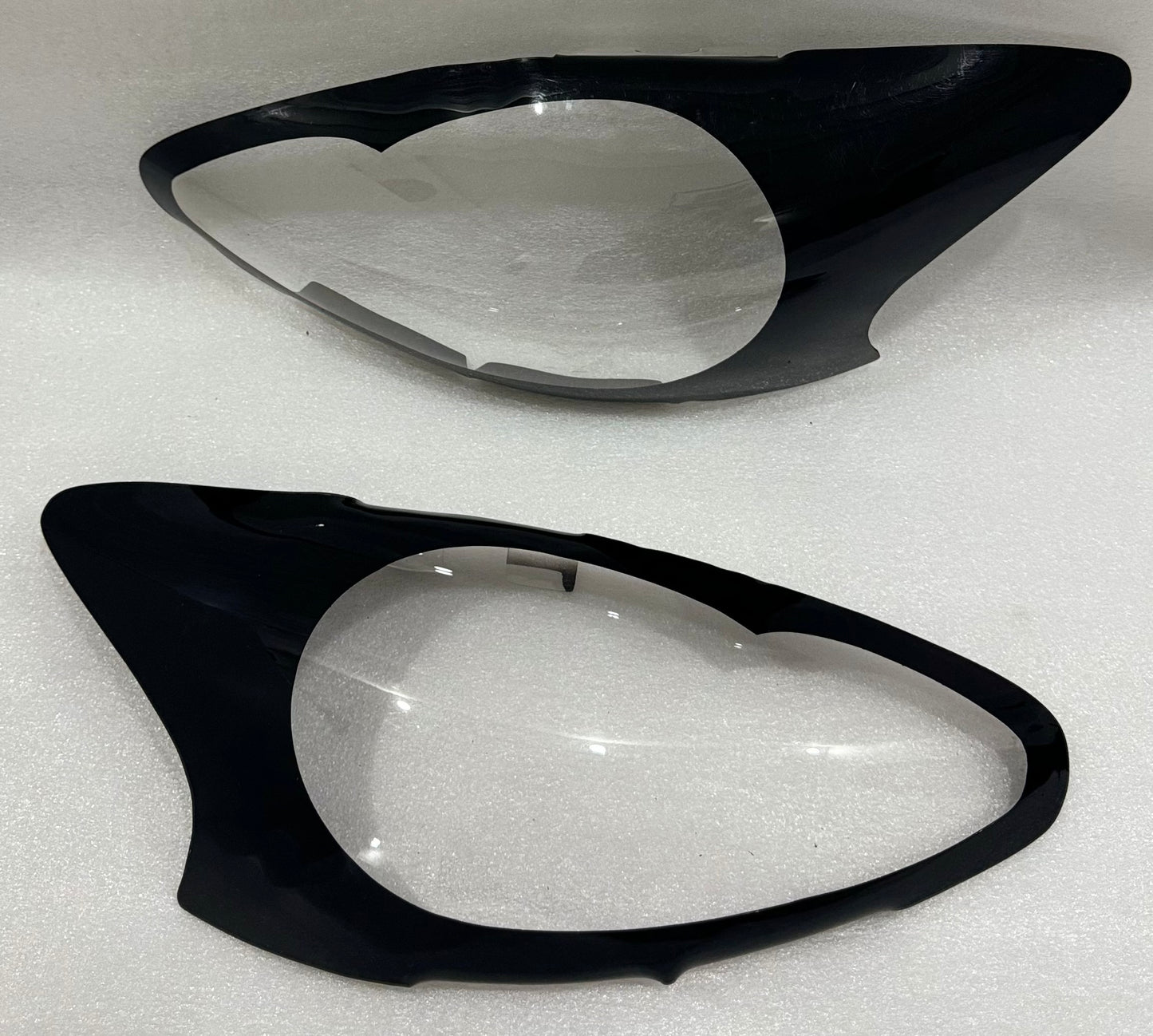 Toyota Aygo Gloss Black Headlight shields 11+