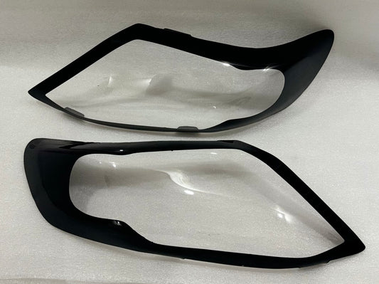 Toyota Fortuner Gloss Black Headlight shields 12-15