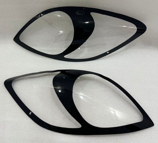 Toyota Yaris Gloss Black Headlight shields 06+