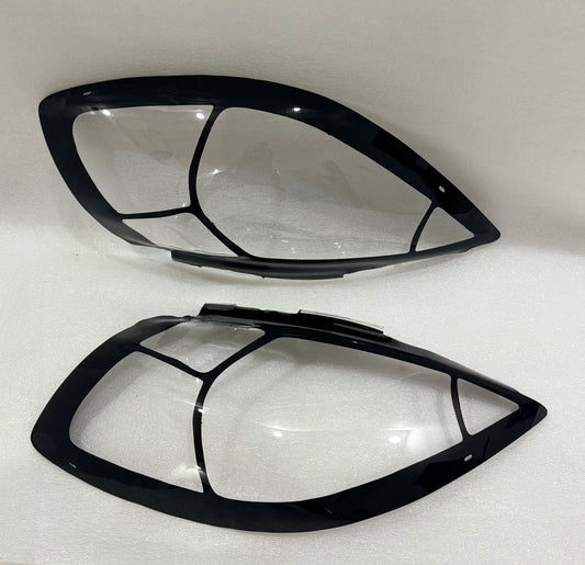 Tiida 2006+ Gloss Black Headlight shields