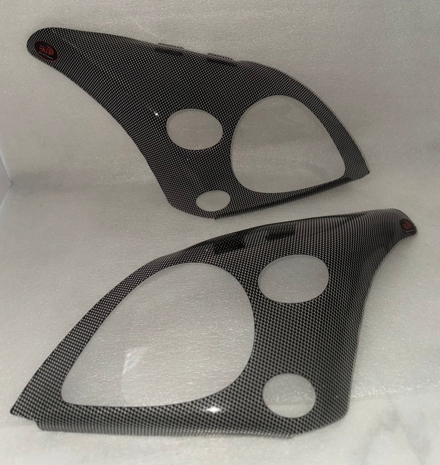 Toyota Prado Carbon Headlight shields 03-07