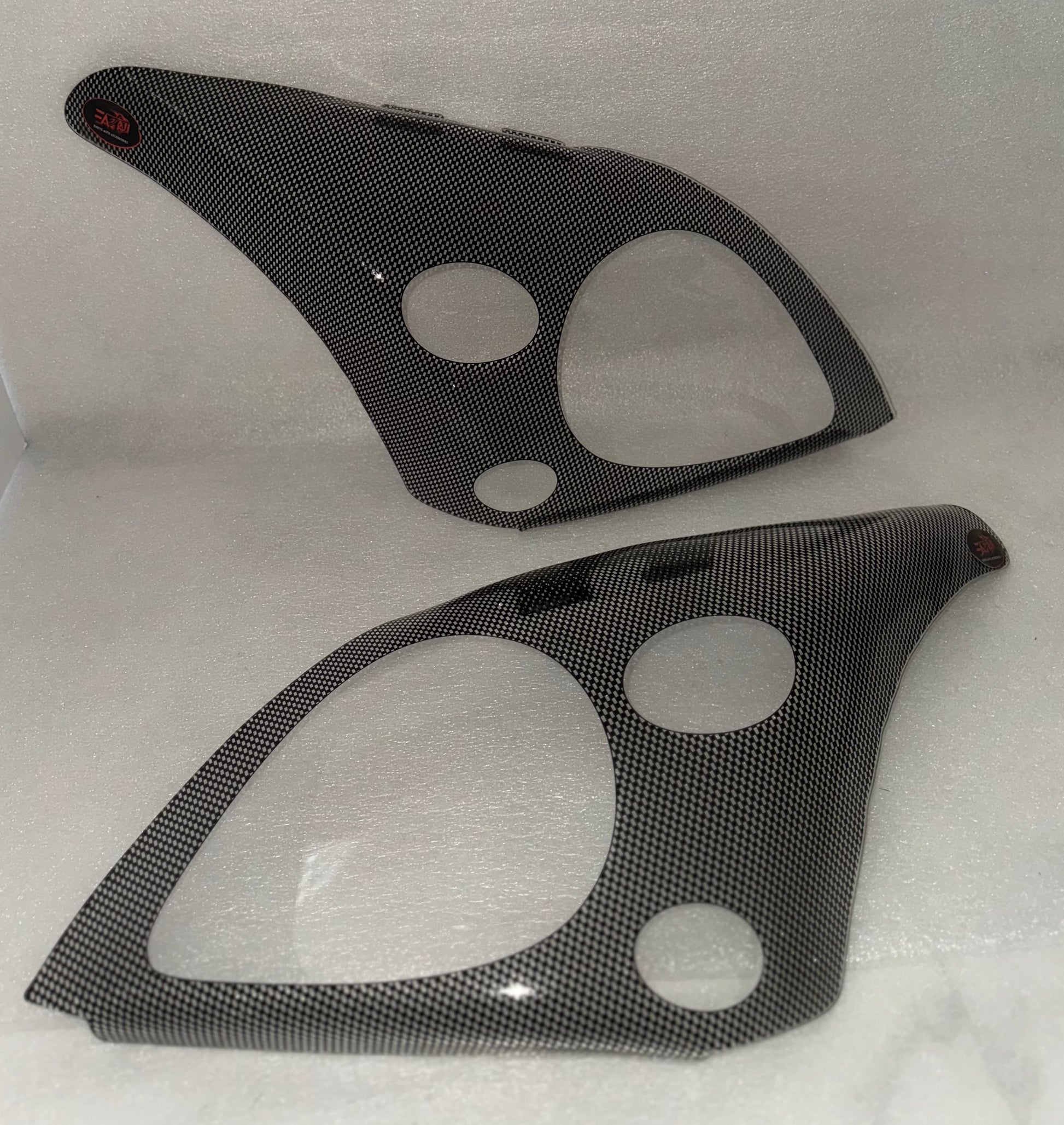 Toyota Prado Carbon Headlight shields 03-07