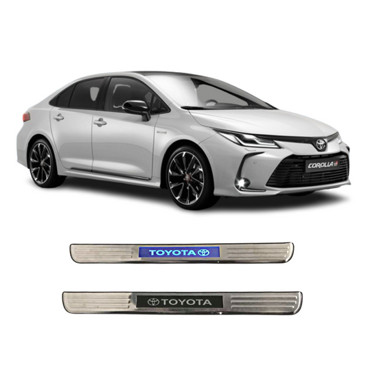 Toyota LED wireless step plate 2pc