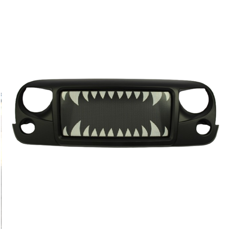 Jeep Wrangler Shark Grill 07-18