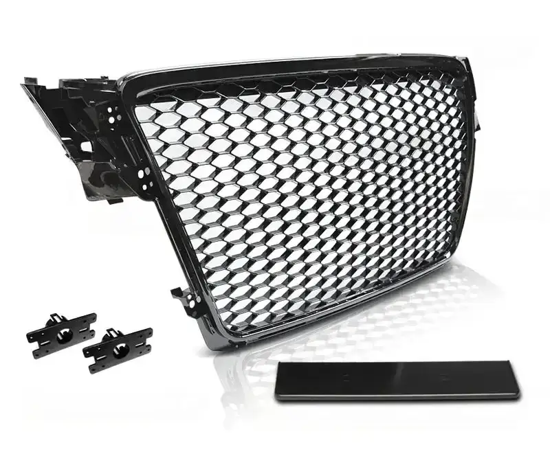 Audi A4 B8 2007-2012 Gloss Black RS Grille