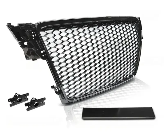 Audi A4 B8 2007-2012 Gloss Black RS Grille