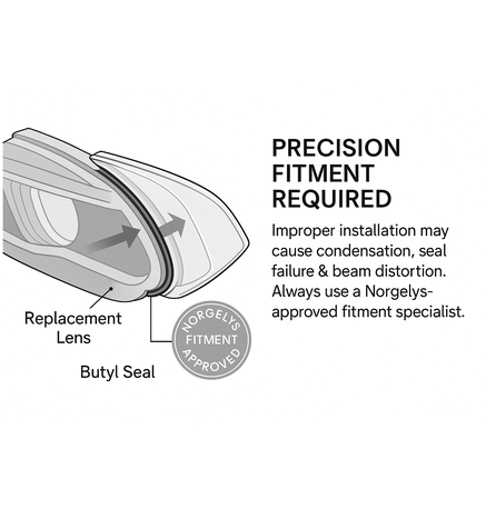 Mercedes-Benz W447 V Class 2016-2020 Headlight Lens Replacement Service