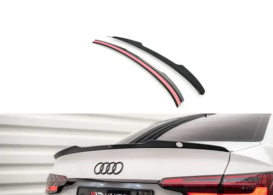 Audi A4 B9 2016-2019 V-Style Gloss Black Spoiler