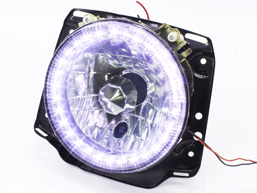 Golf 2 Headlight Set Angel Eyes