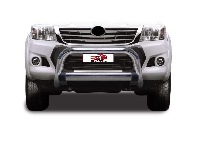 Toyota Hilux Chrome Nudge Bar 2005-2015 - 3 Inch