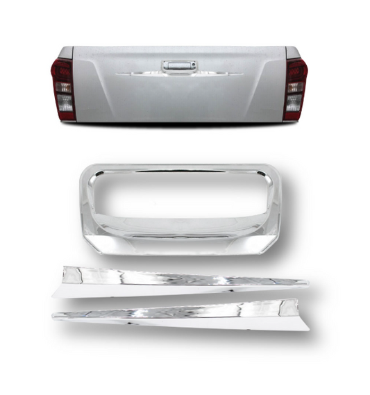 Isuzu Tailgate Bowl With Arrows Set 2016-2021 - Chrome