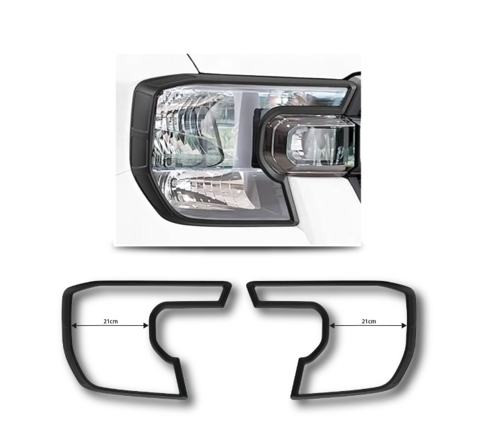 Ford Ranger Next Gen Headlight Trim T9 2023+ - Low Spec