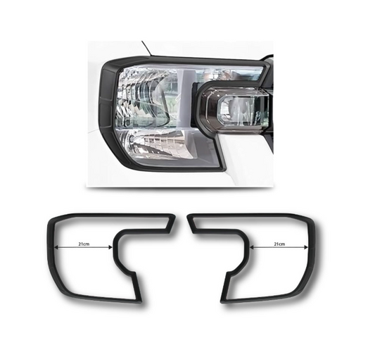 Ford Ranger Next Gen Headlight Trim T9 2023+ - Low Spec