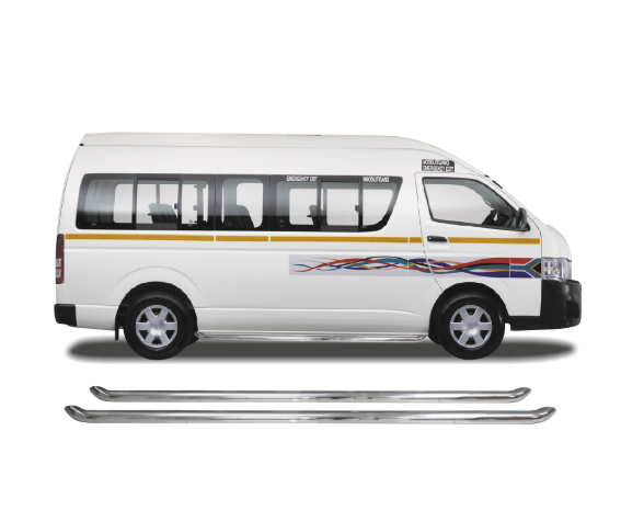 Toyota Quantum Side Steps Set - Chrome 2005+