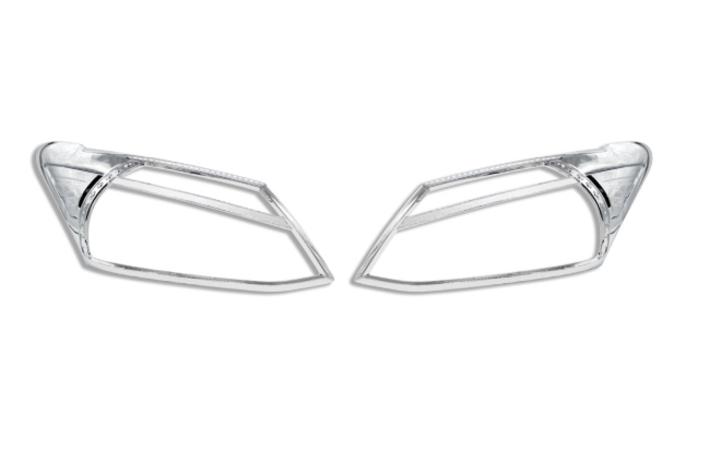 Isuzu Headlight Trim Set 2012-2015 - Chrome