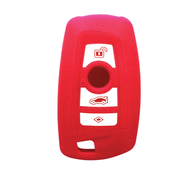F30/F32 3 Button Silicone Key Fob Case - Red