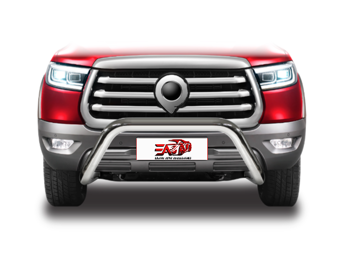 GWM P-Series Passenger Chrome Nudge Bar 2021+