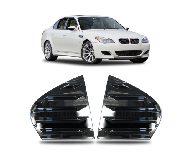 E60 Quarter Glass WIndow Louvers