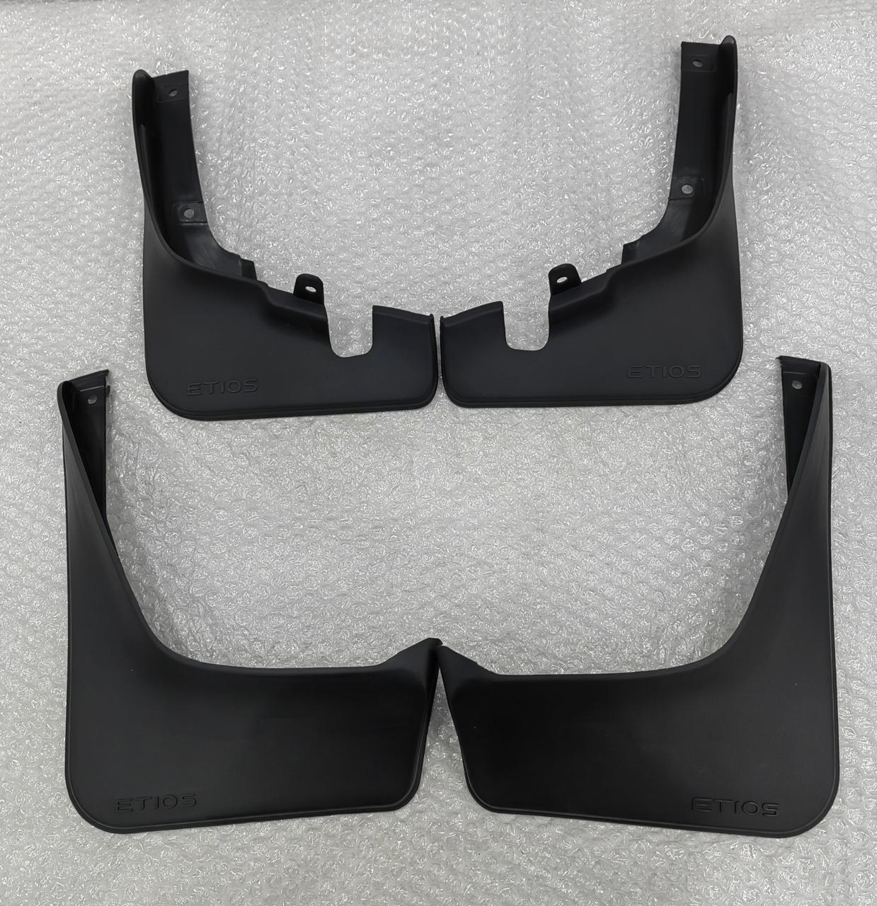 Etios Hatchback 4pc Mud Flaps Set 2012+