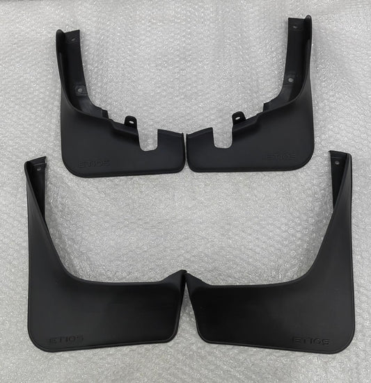 Etios Hatchback 4pc Mud Flaps Set 2012+