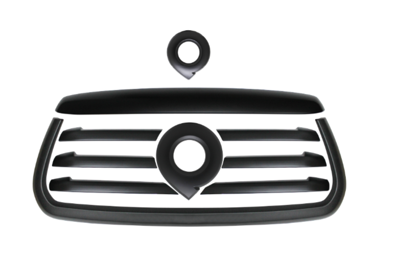 GWM P-Series Passenger Grille Black Out Kit 2021+