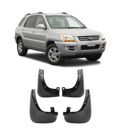 Kia Sportage 4pc Mud Flaps Set 2005-2010