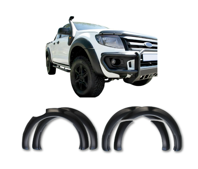 Ford Ranger Raptor Style Wheel Arches Set 2012-2015