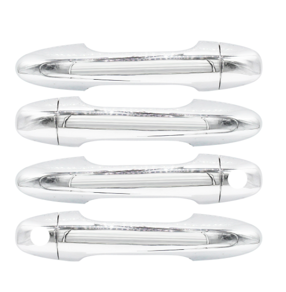 Toyota Hilux Door Handle Covers Set 2016+ - Chrome