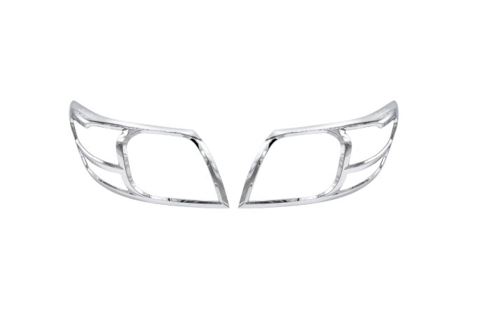 Toyota Hilux Headlight Trim Set 2011-2015 - Chrome