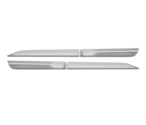 Toyota Hilux Door Cladding Set 2016+ - Chrome