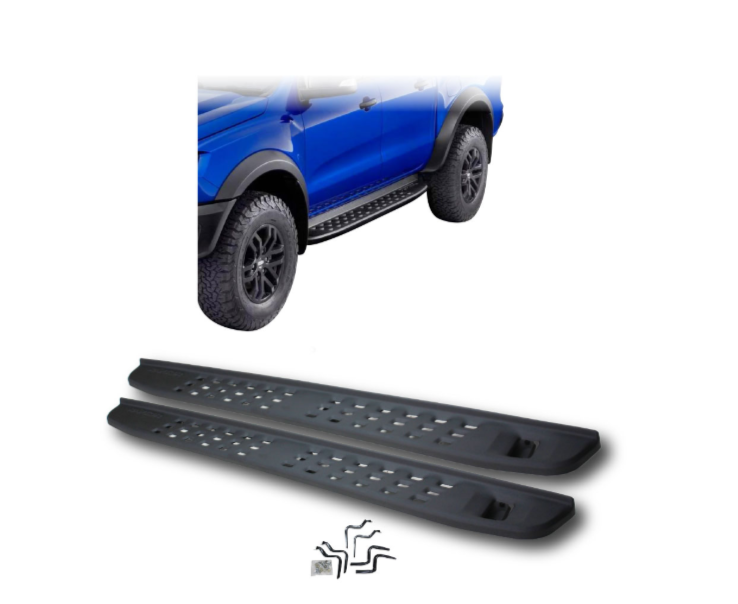 Ford Ranger Steel Raptor D/Cab Raptor side steps 2012-2025