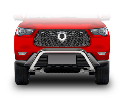 GWM P-Series Commercial Chrome Nudge Bar 2021+