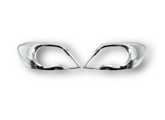 Toyota Hilux Headlight Trim Set 2005-2010 - Chrome