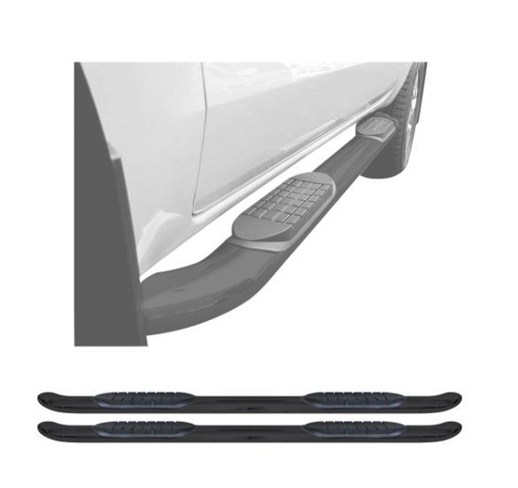 Toyota Hilux Bar Side Steps Set 2016-2025 - Double Cab