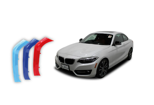 F22 Grille Clips M Colors Non M-Sport