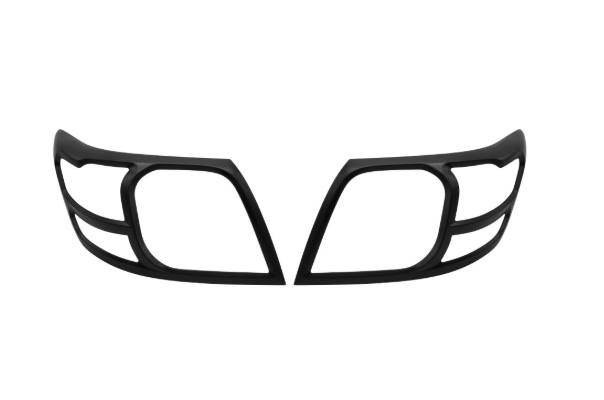 Toyota Hilux Headlight Trim Set 2011-2015 - Black