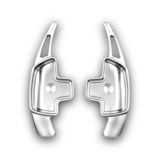 C-Class W205 Paddle Shifters Set - Silver