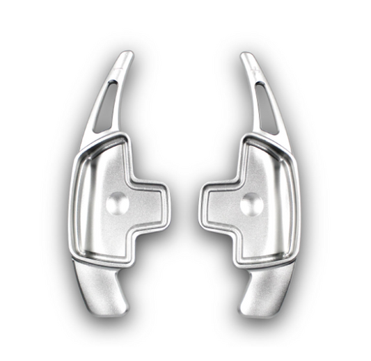 C-Class W205 Paddle Shifters Set - Silver