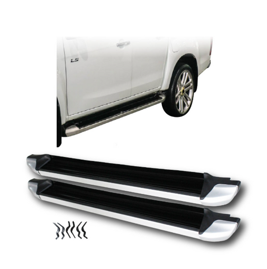 Isuzu D-Max Side Steps Set 2022+ - Extended Cab
