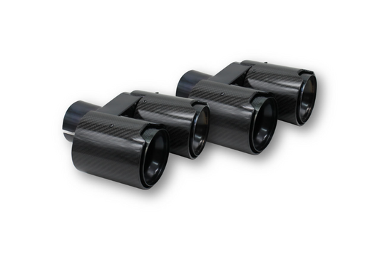 G22 Carbon M Tail Pipes 4Pc