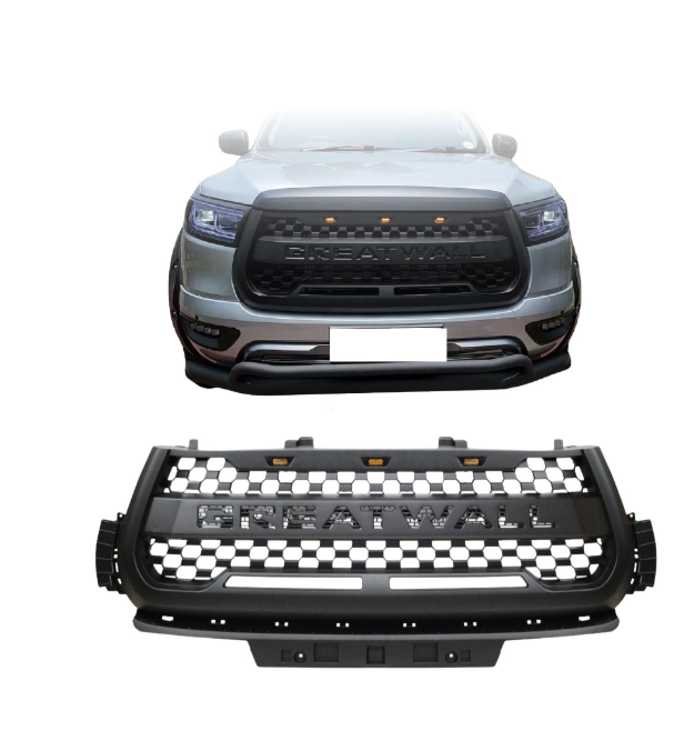 GWM P-Series Honeycomb Black Grille 2021+