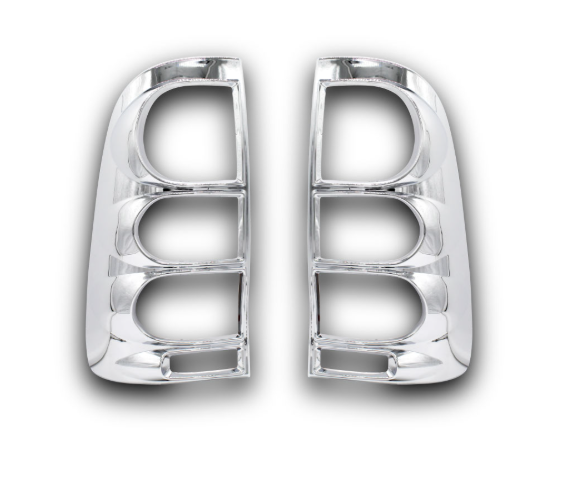 Toyota Hilux Tail Light Trim Set 2005-2010 - Chrome