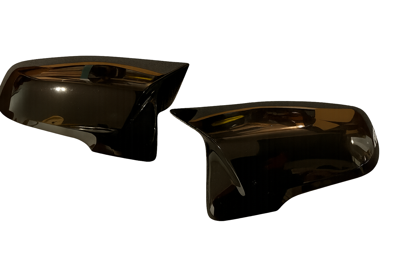 F44 Gloss Black Mirror Covers 2-Piece Set