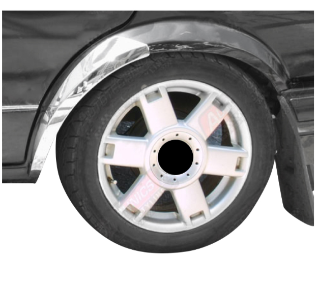 Golf 1 Rear Wheel Arch Trim Set