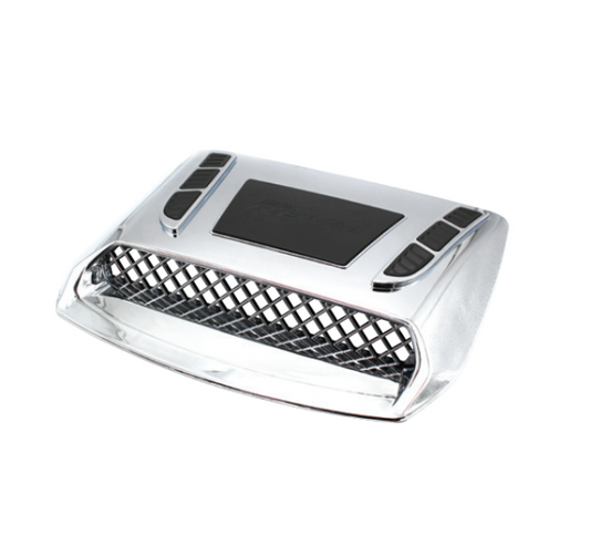 Toyota Hilux Small Bonnet Scoop 2016+ - Chrome